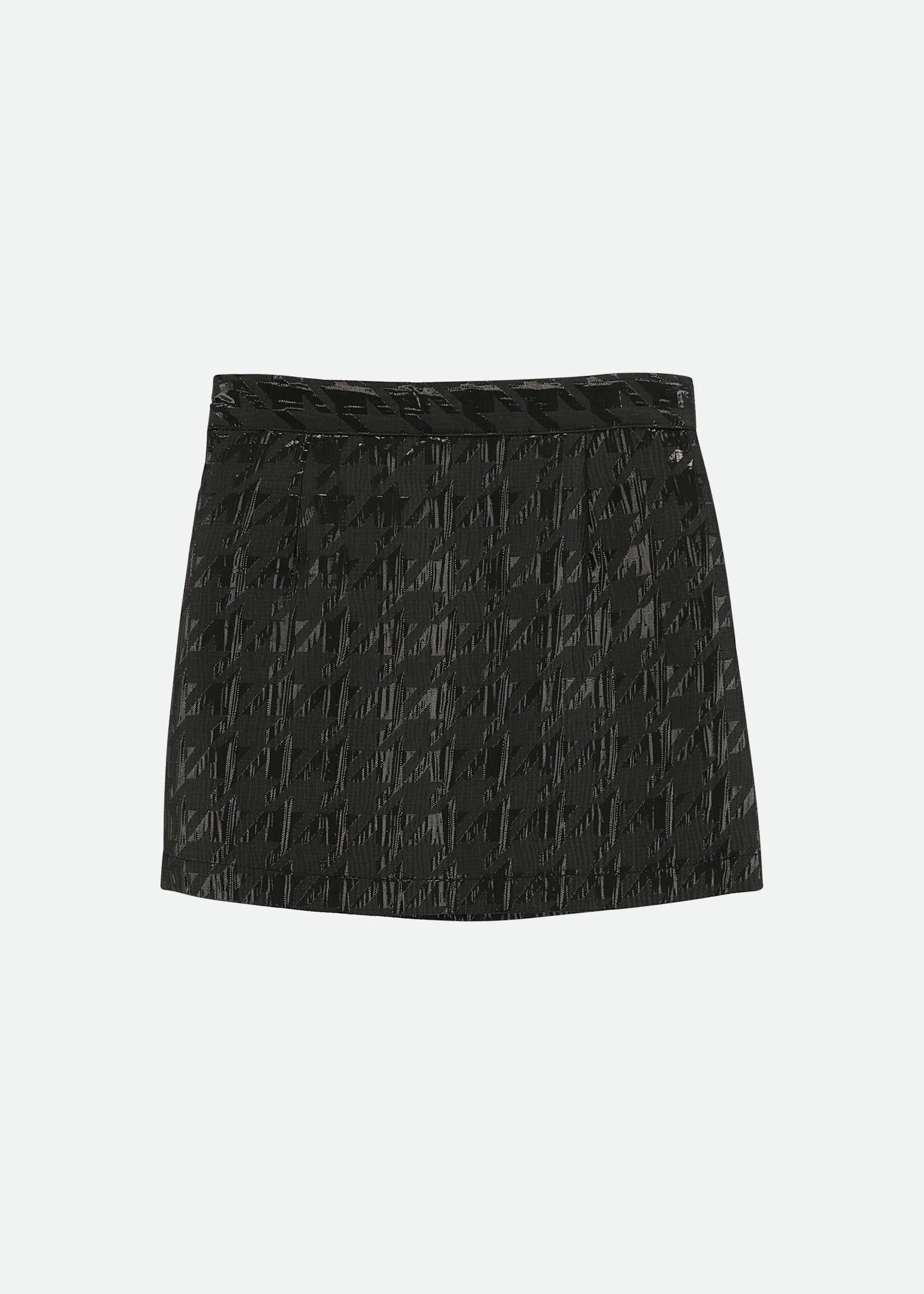 Aleta Jacquard Skirt Black - Image 5