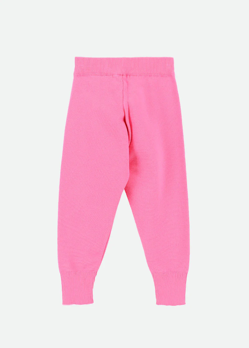 Bobbie Knitted Jogger Hot Pink - Image 5