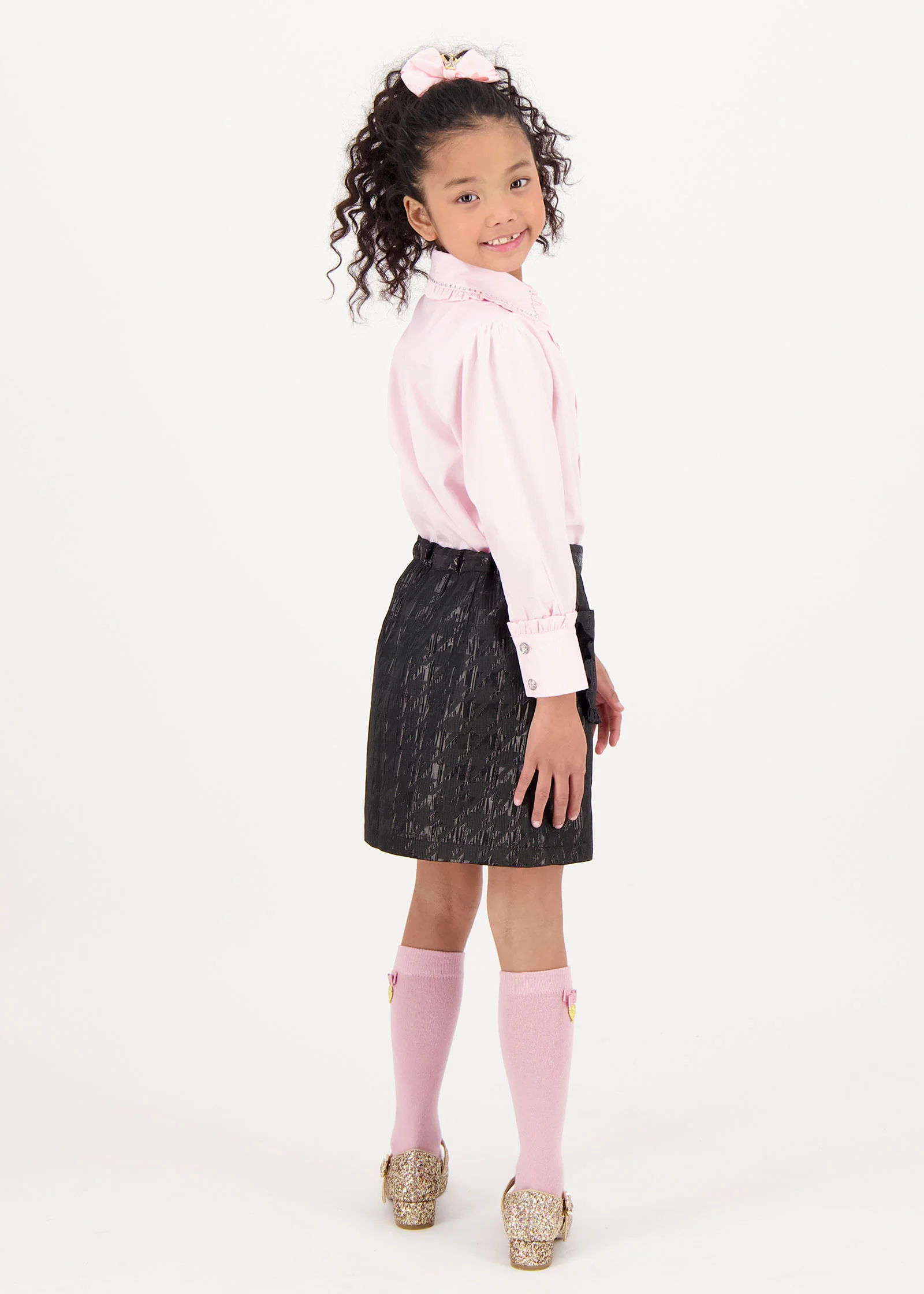 Brittany Blouse Pale Pink - Image 4