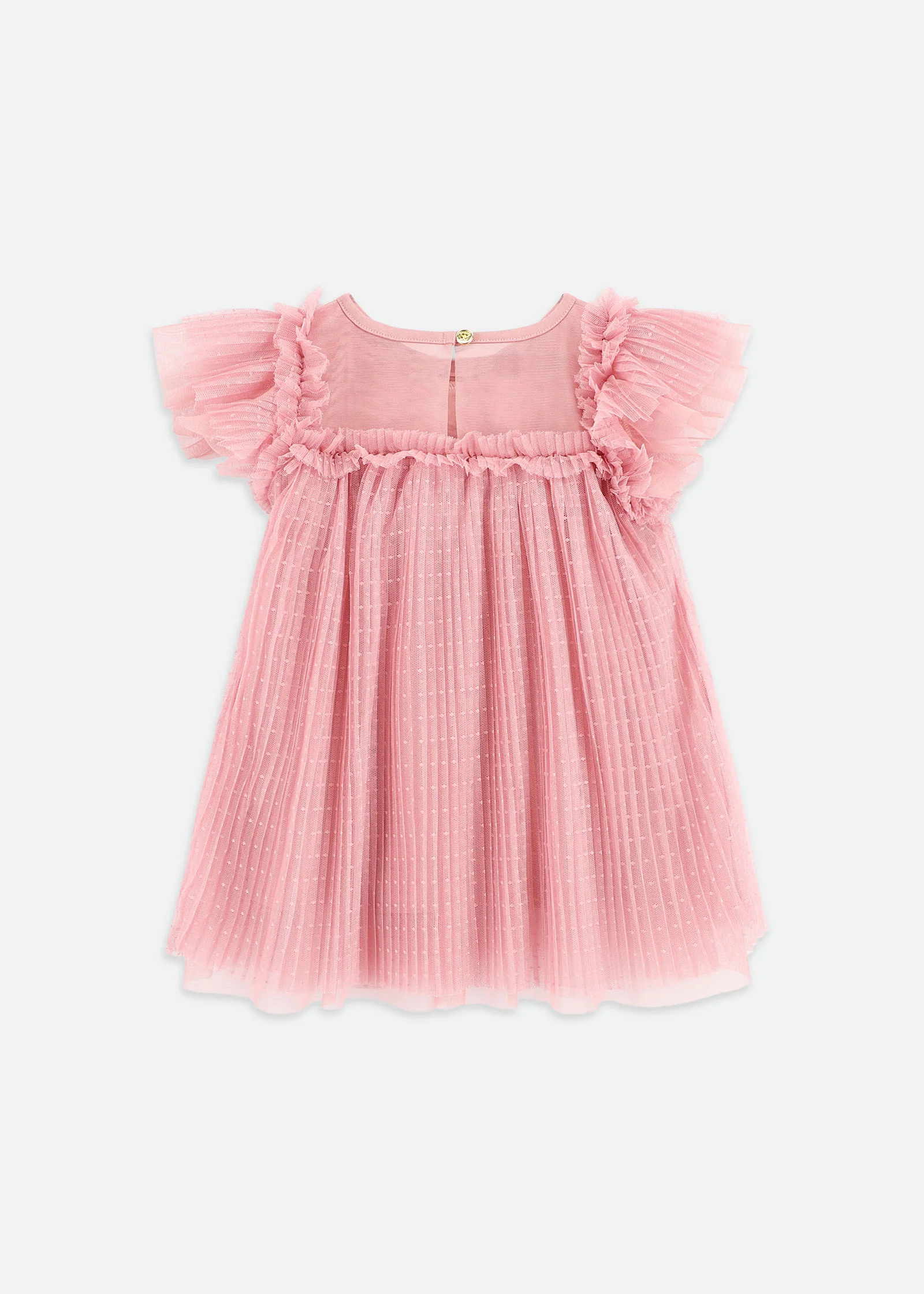Cho Baby Butterfly Dress Tea Rose - Image 6