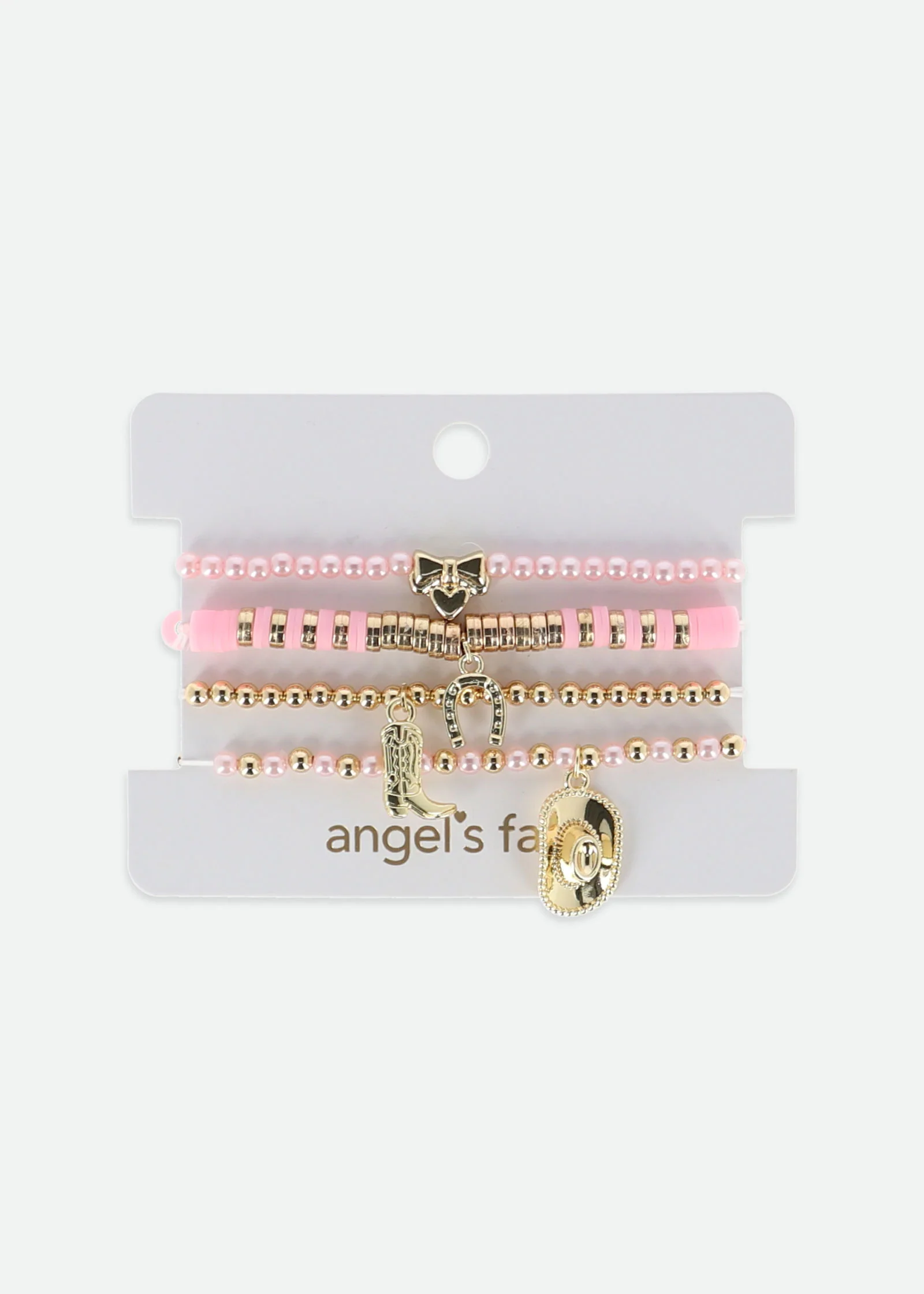 Cowgirl Bracelet Set Pink - Image 4