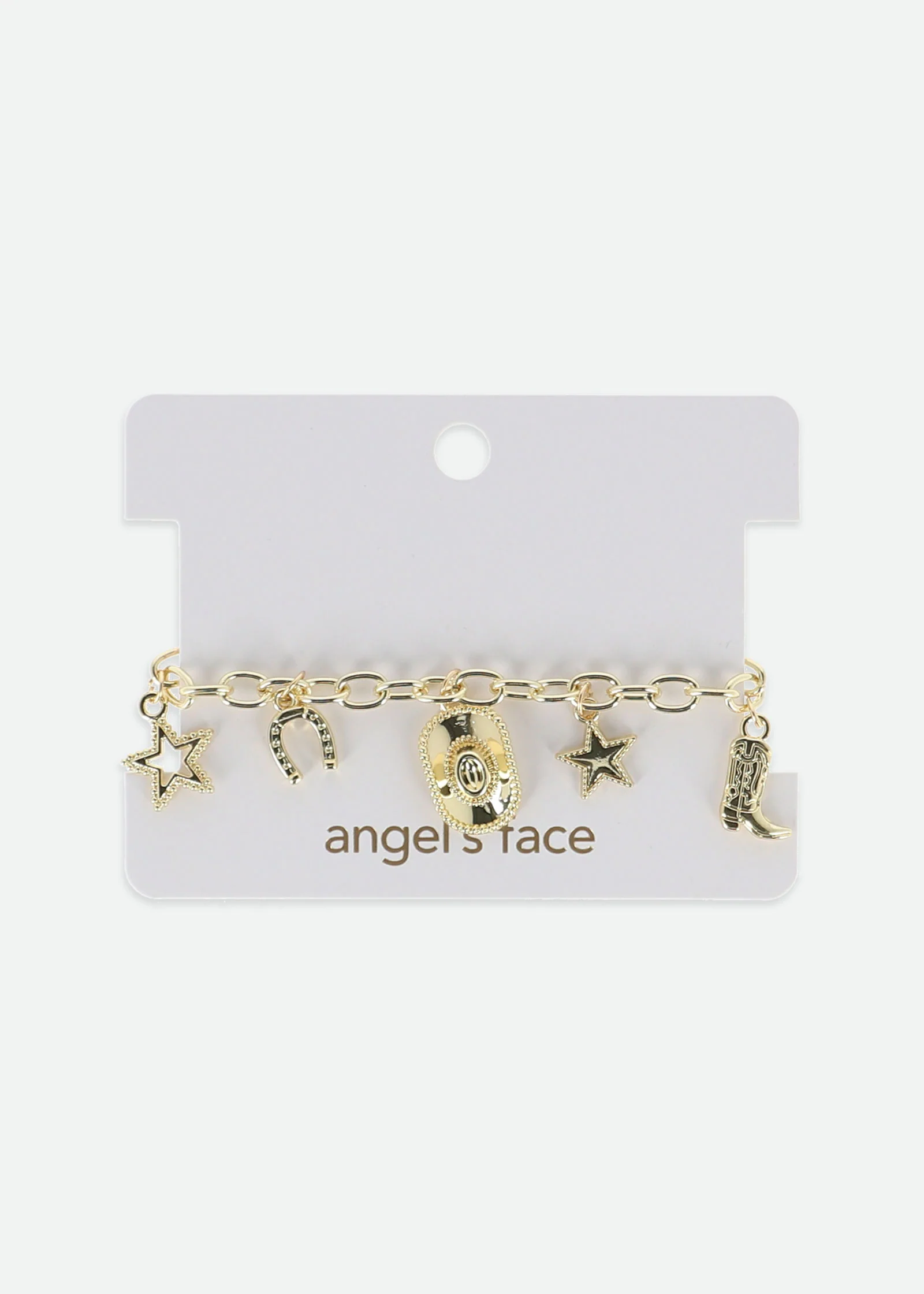 Cowgirl Charm Bracelet Gold - Image 3
