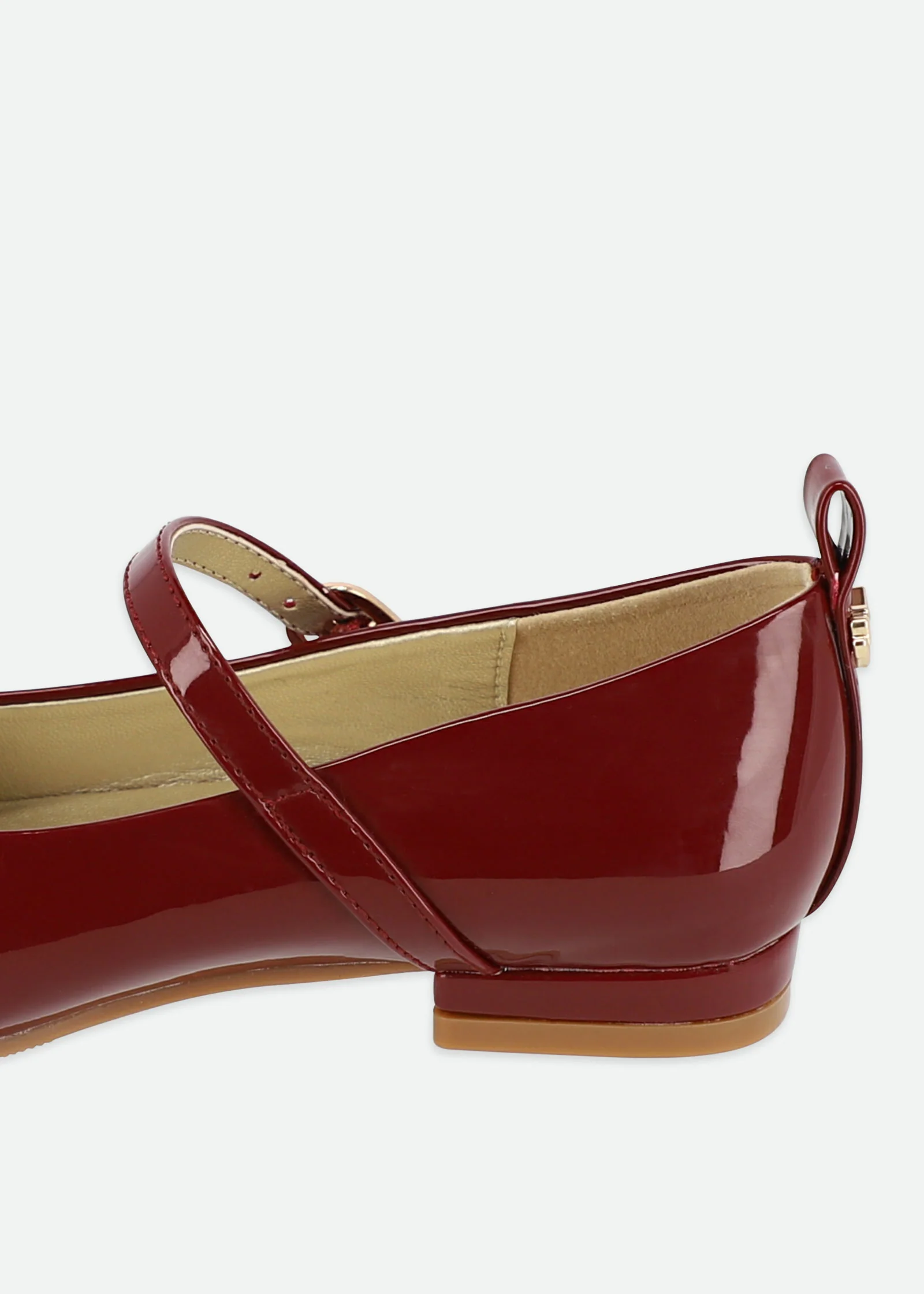Esme Patent Shoe Burgundy - Image 4