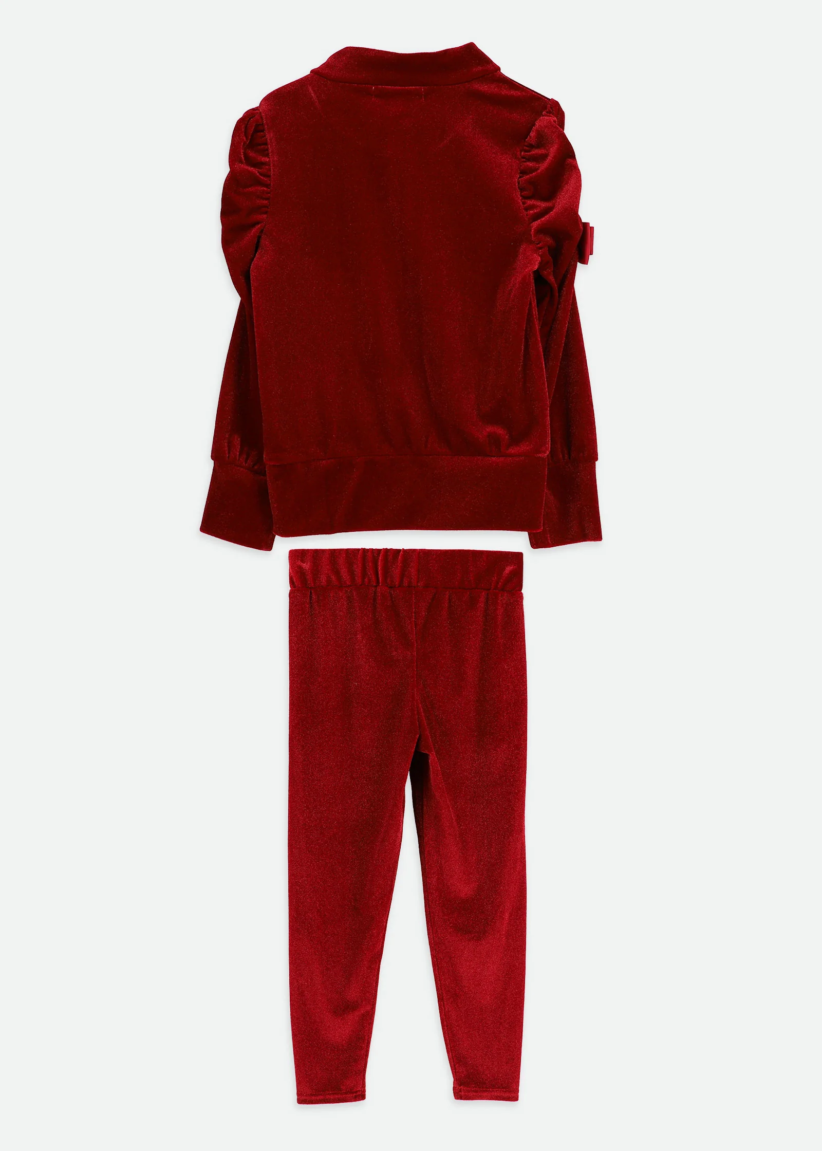 Finella Velveteen Top & Legging Set Port - Image 6