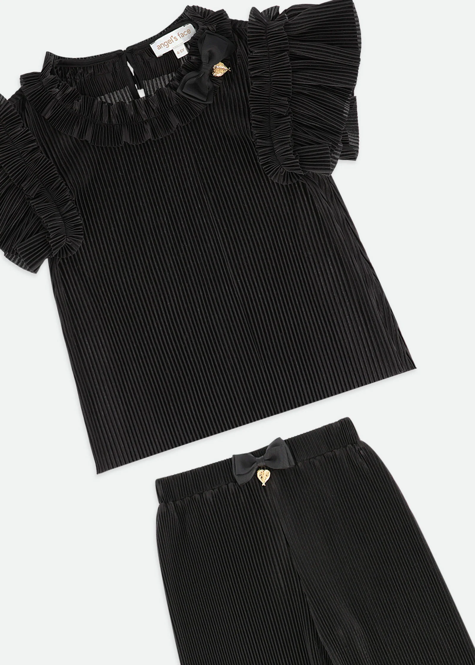 Fortune Pleated Set Black - Image 7