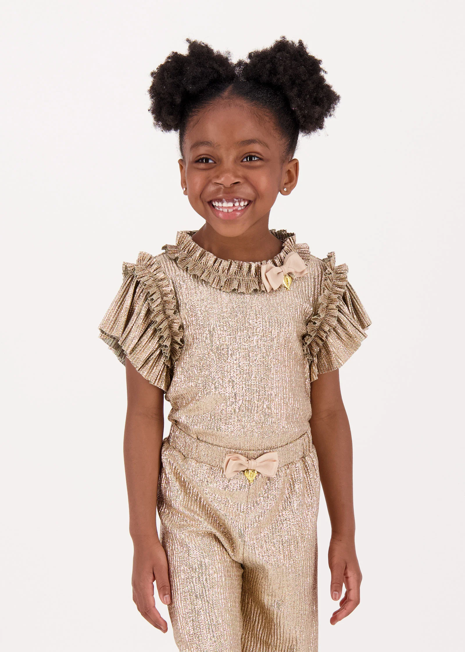 Fortune Pleated Set Gold - Image 3