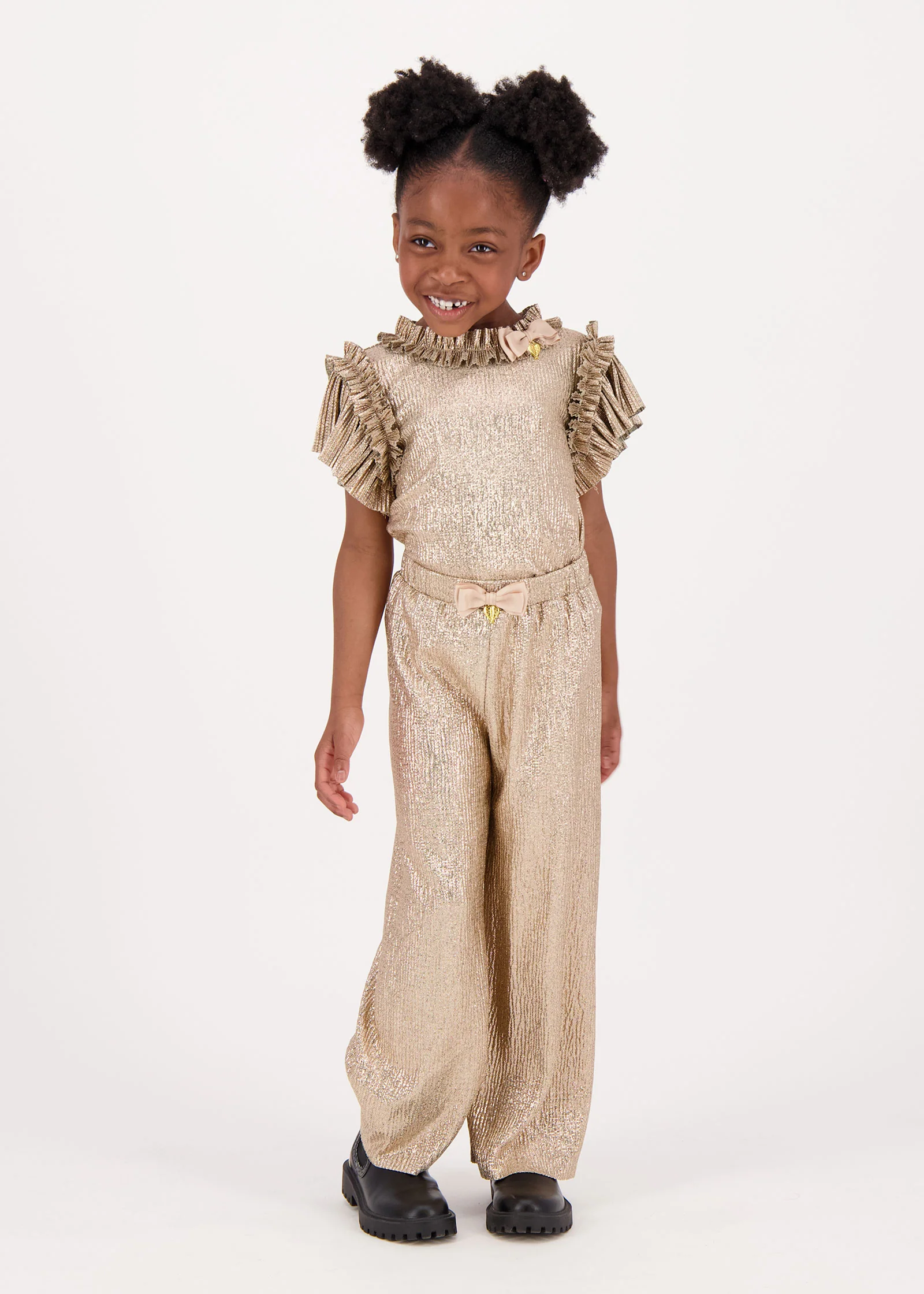 Fortune Pleated Set Gold - Image 4