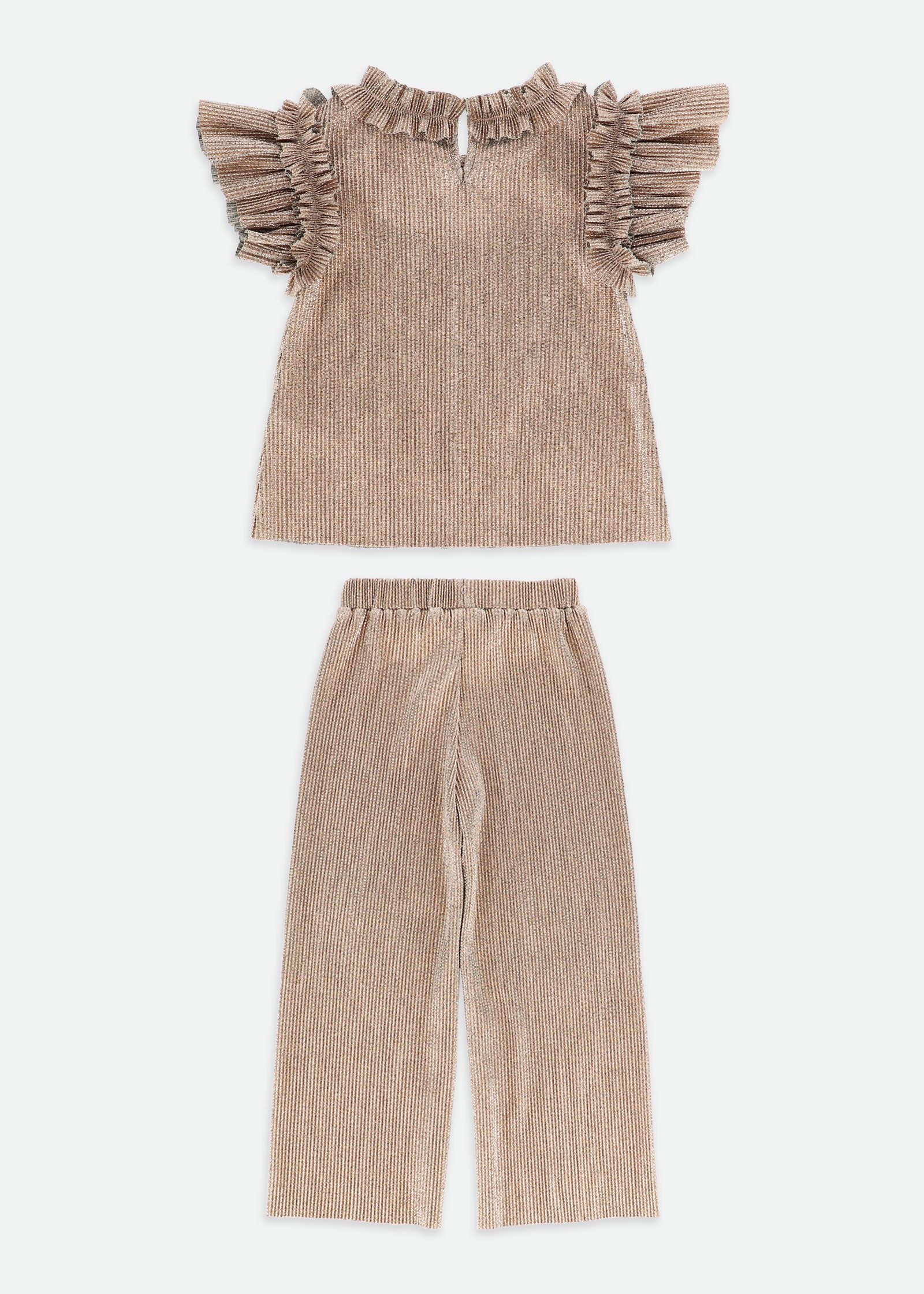 Fortune Pleated Set Gold - Image 7