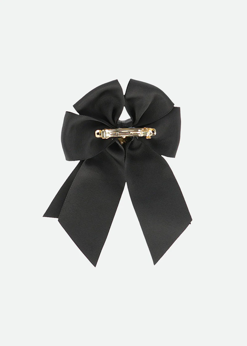 French Bow Clip Black - Image 4