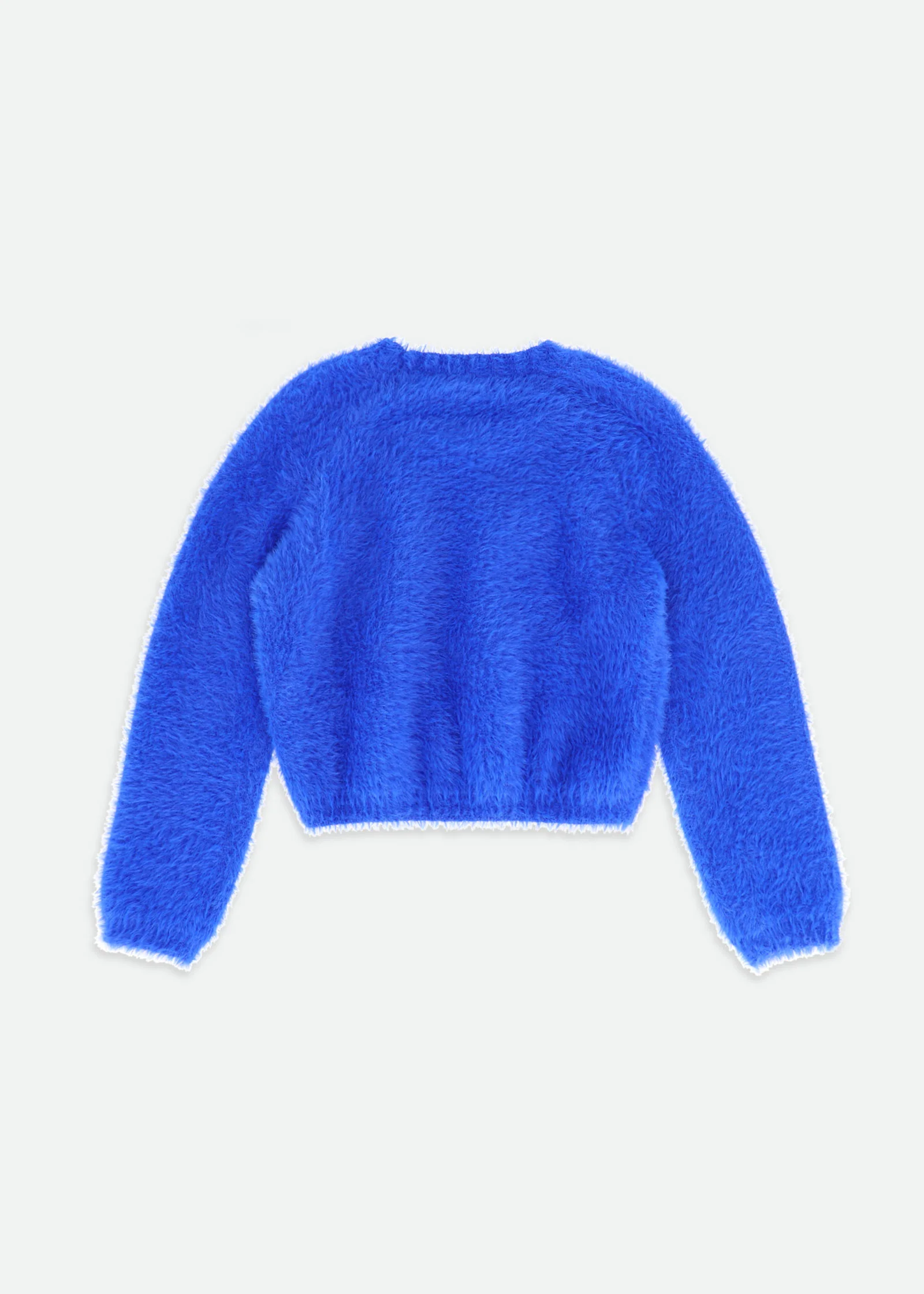 Fuzzy Jumper Electric Blue - Image 4