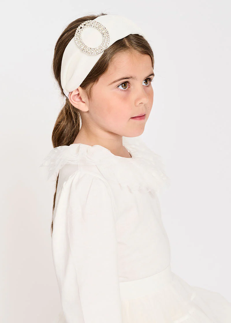 Gail Headband Snowdrop - Image 3