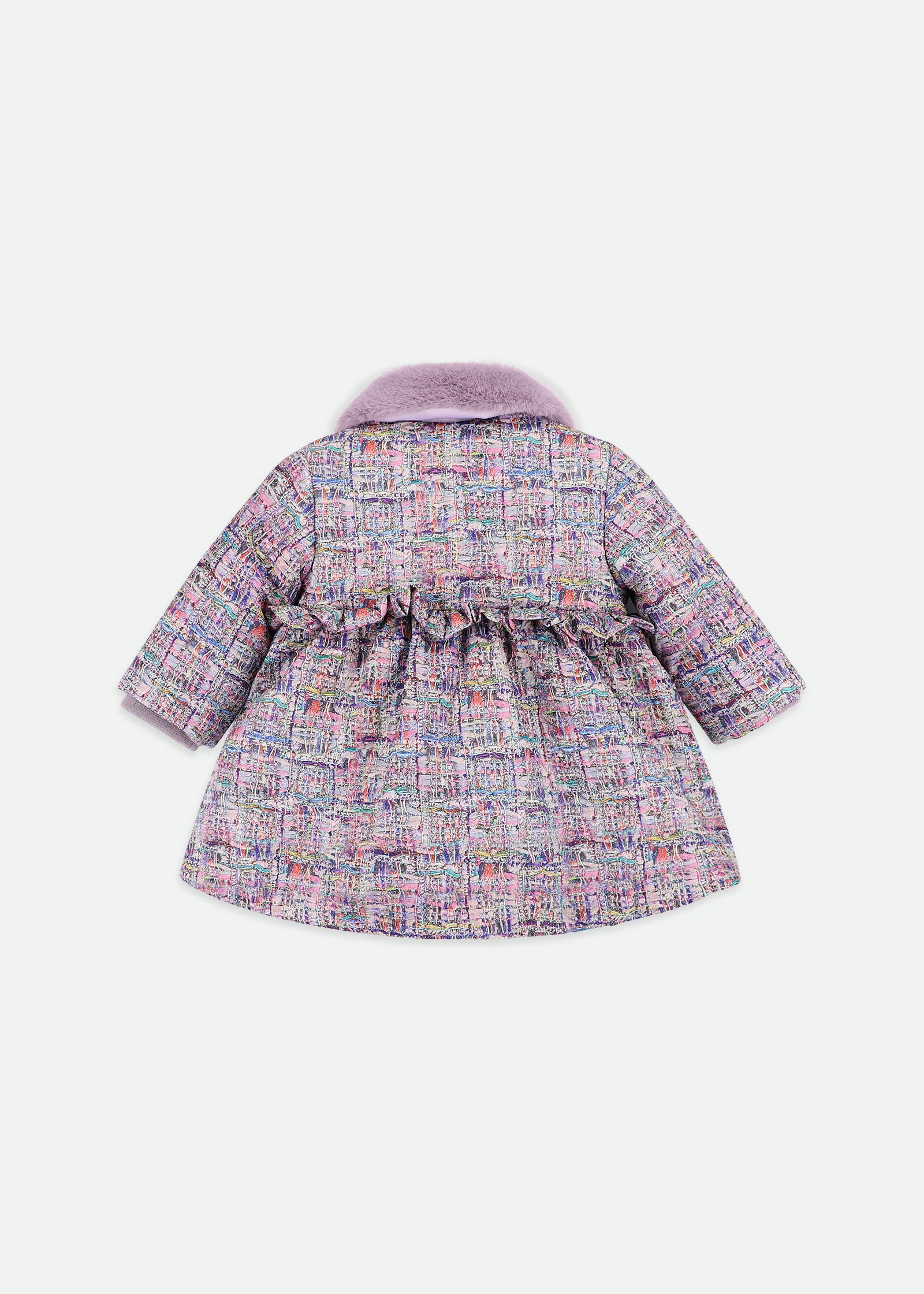 Harmony Baby Coat Purple Mix - Image 4
