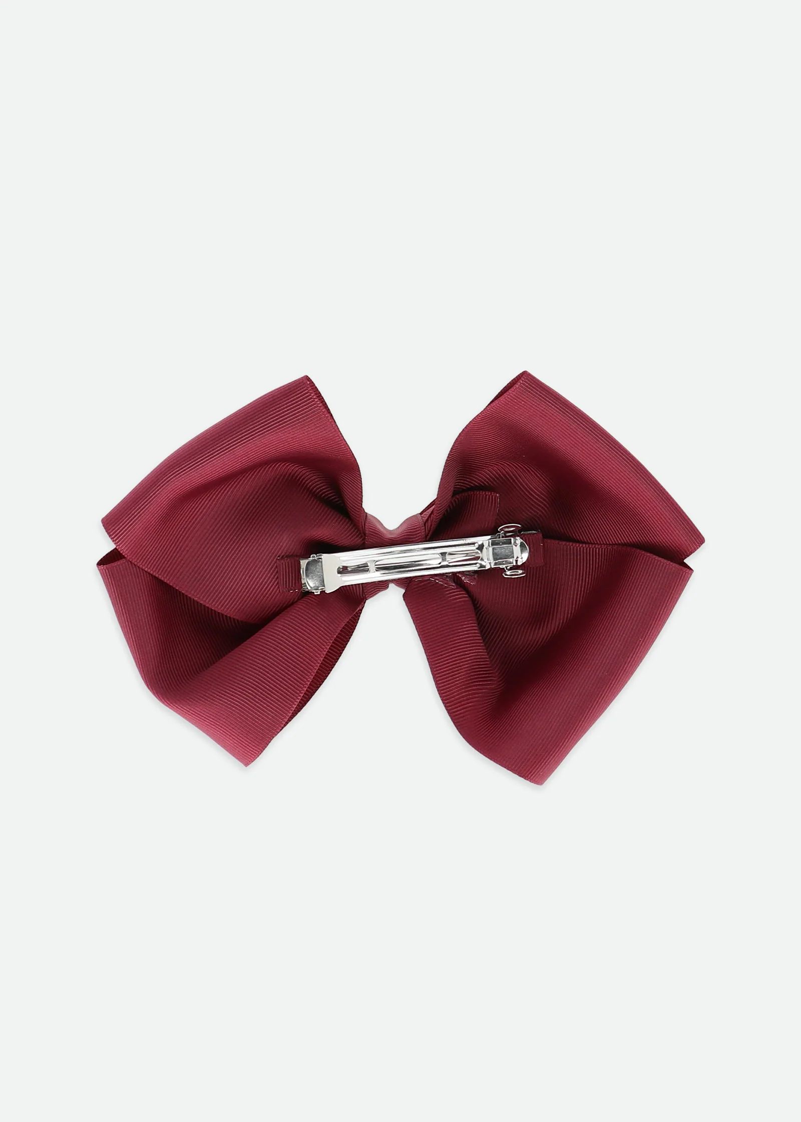 Mega Hair Bow Burgundy - Image 3
