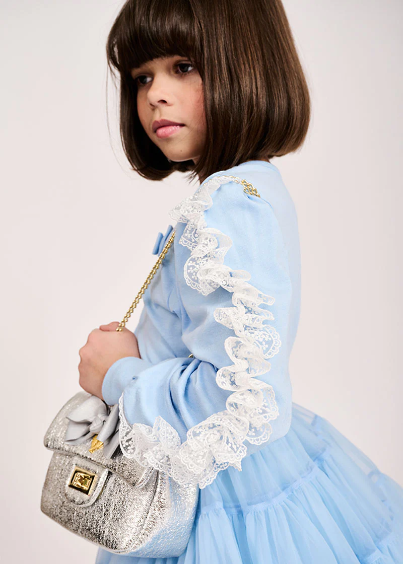 Myla L/S Top Blue - Image 3