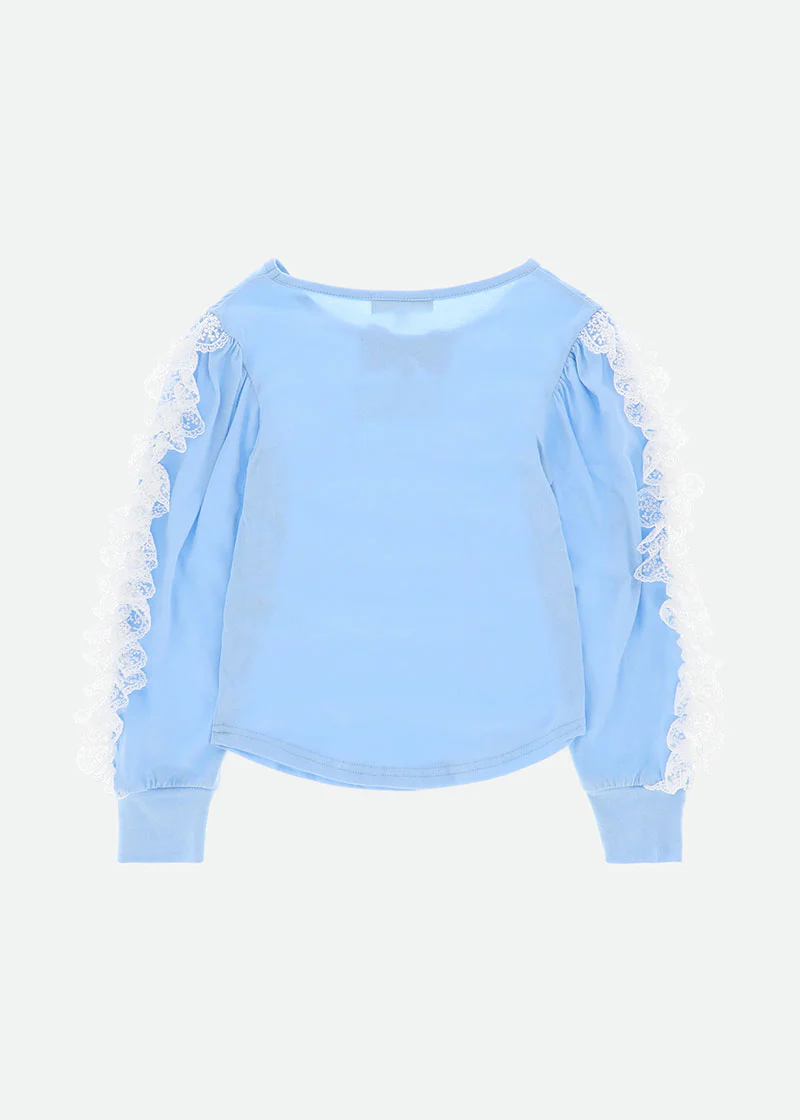 Myla L/S Top Blue - Image 5
