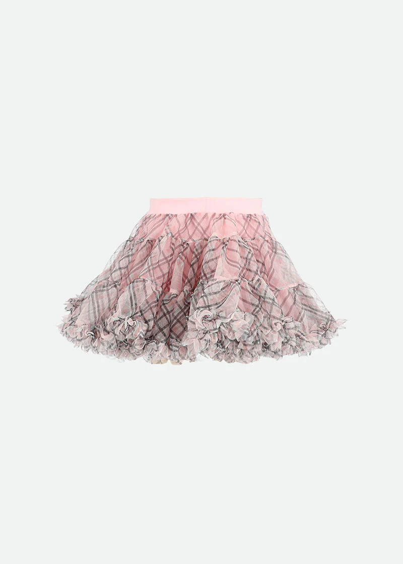 Nancy Baby Tartan Tutu Pink (Without Box) - Image 3