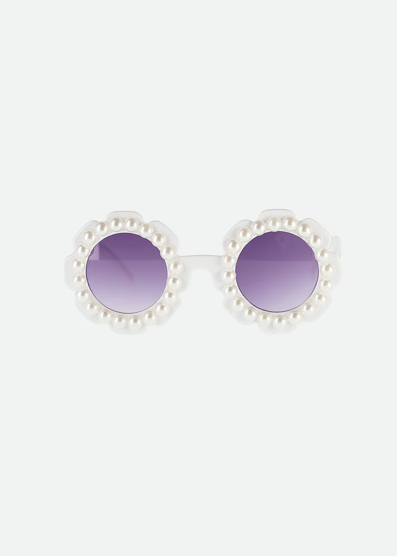 Pearla Sunglasses White - Image 5