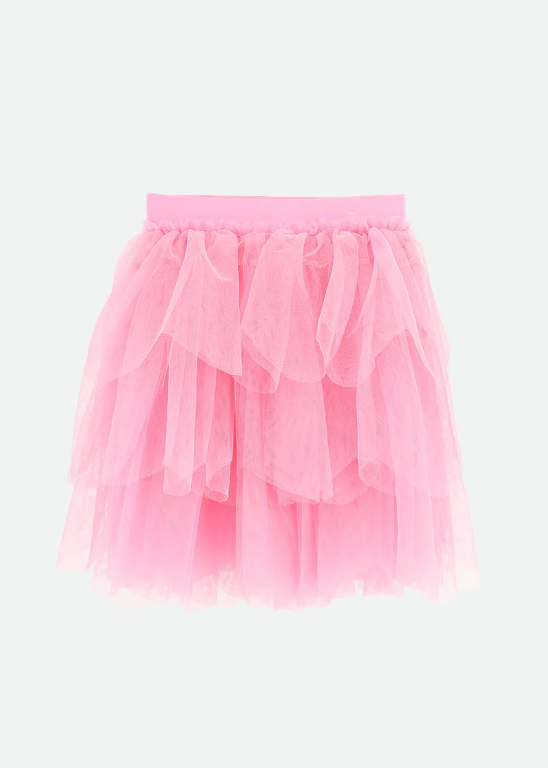 Petal Tiered Skirt Rose - Image 4