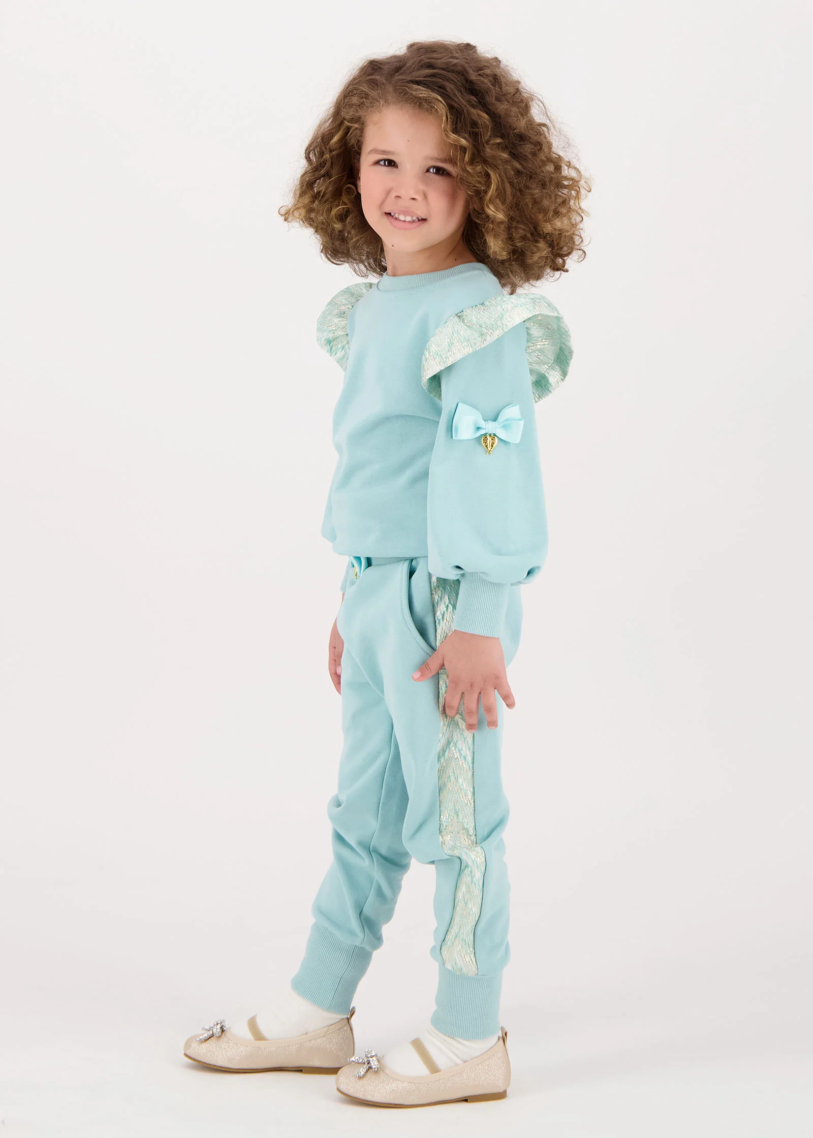 Posh Sweat Top Porcelain Blue - Image 2