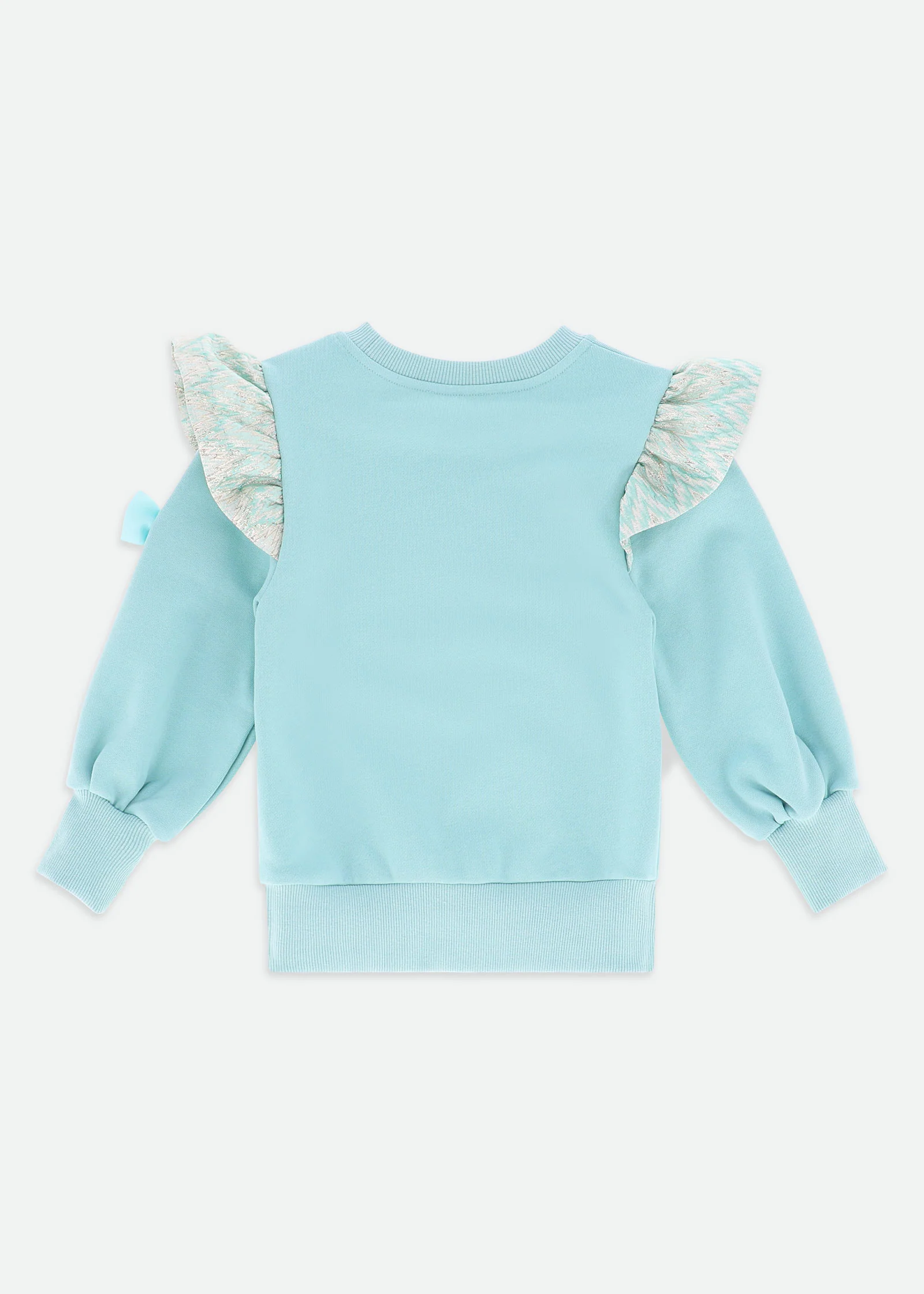 Posh Sweat Top Porcelain Blue - Image 5