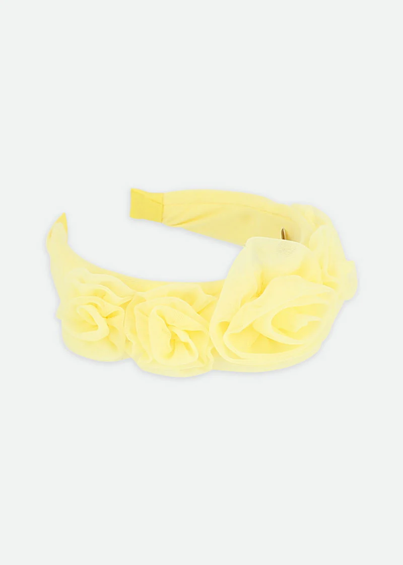Rosie Tulle Aliceband Sherbert - Image 3