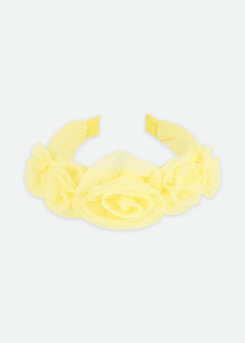 Rosie Tulle Aliceband Sherbert - Image 4