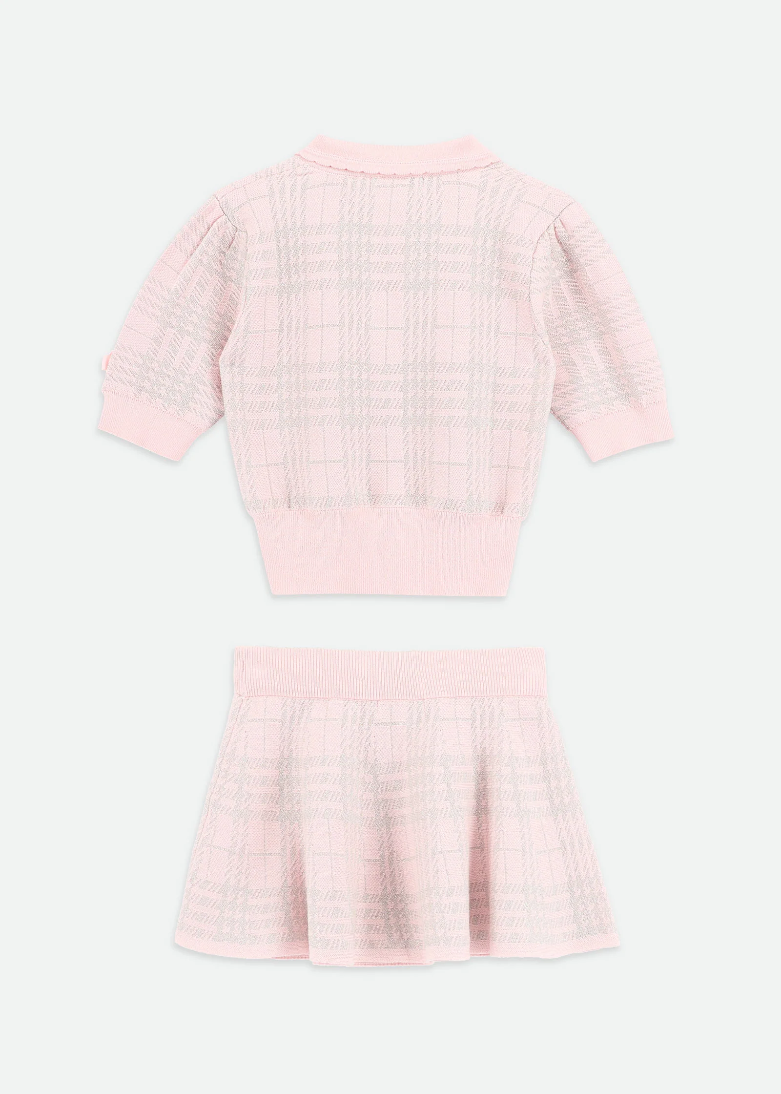 Rosina Knitted Co-ord Fairy Pink - Image 4