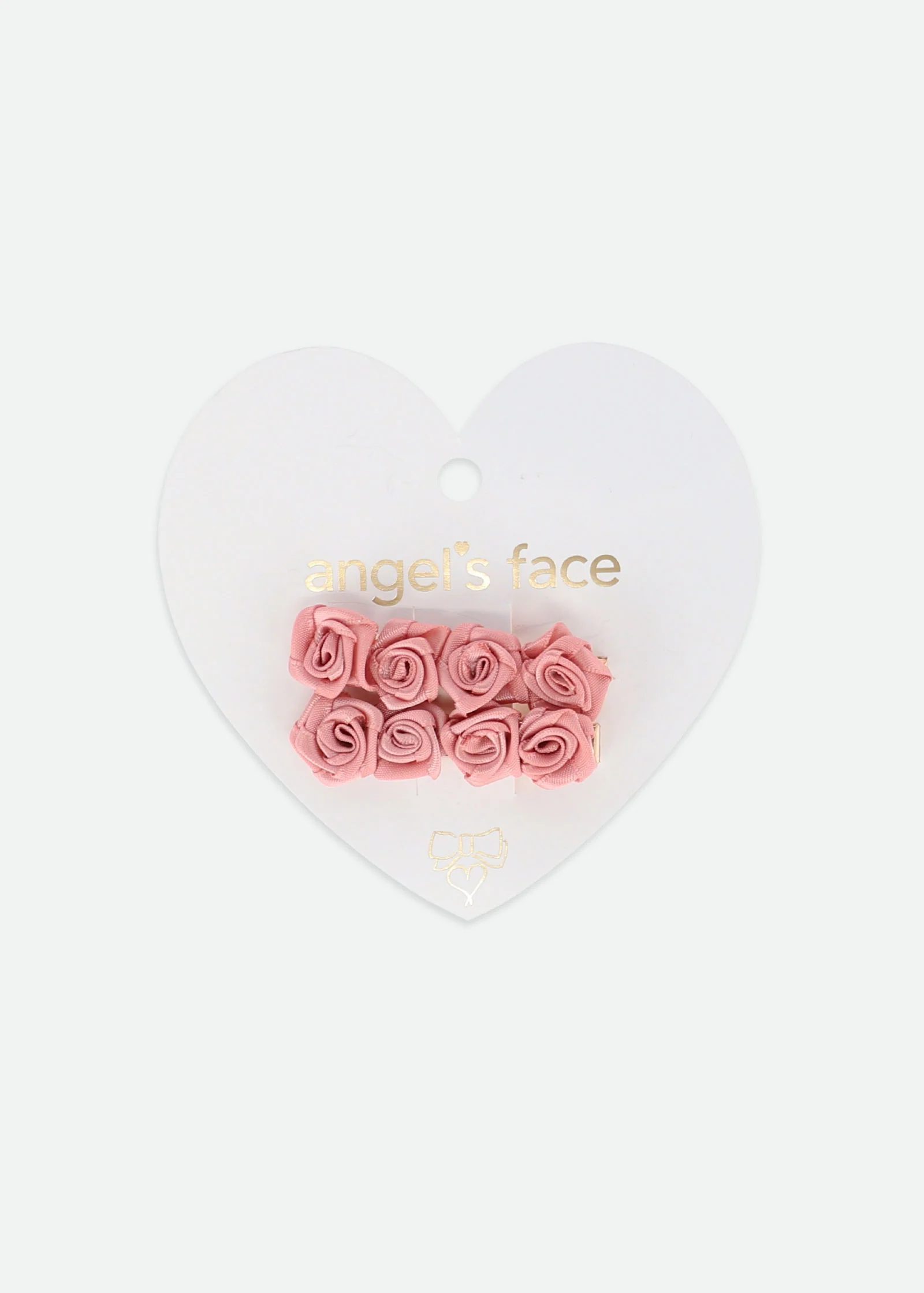 Satin Roses Hair Clip Tea Rose - Image 4