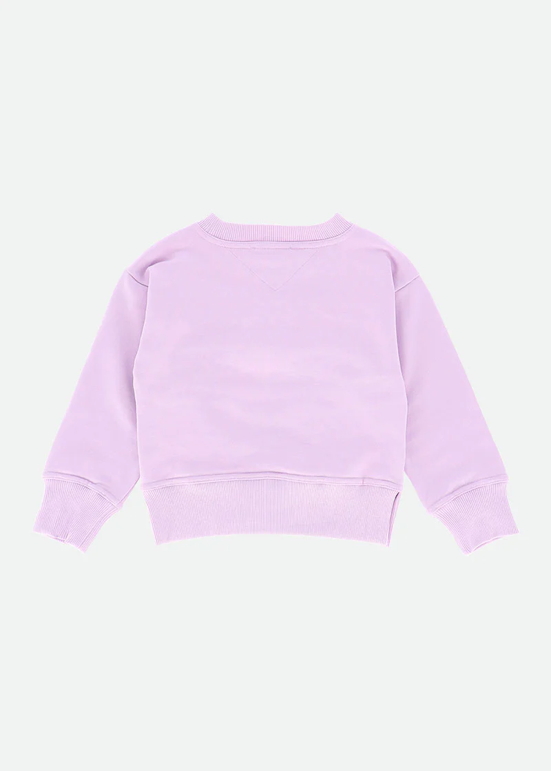 Smile Sweatshirt Lilac - Image 5