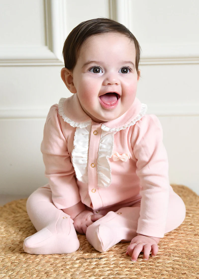 Sonia Baby All In One Ballet Pink - Image 2