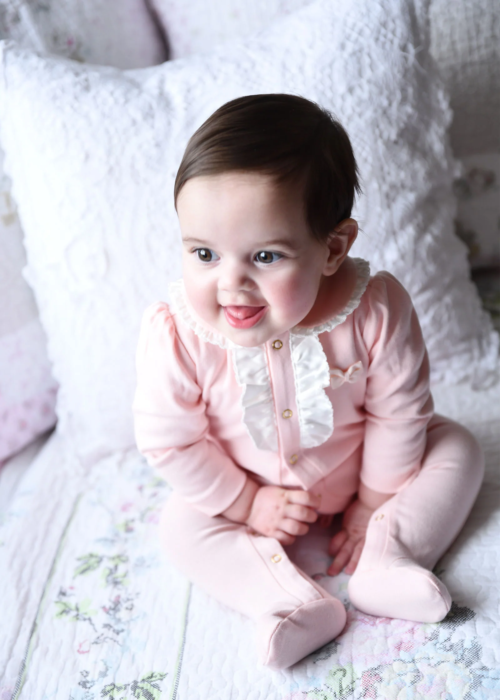 Sonia Baby All In One Ballet Pink - Image 4