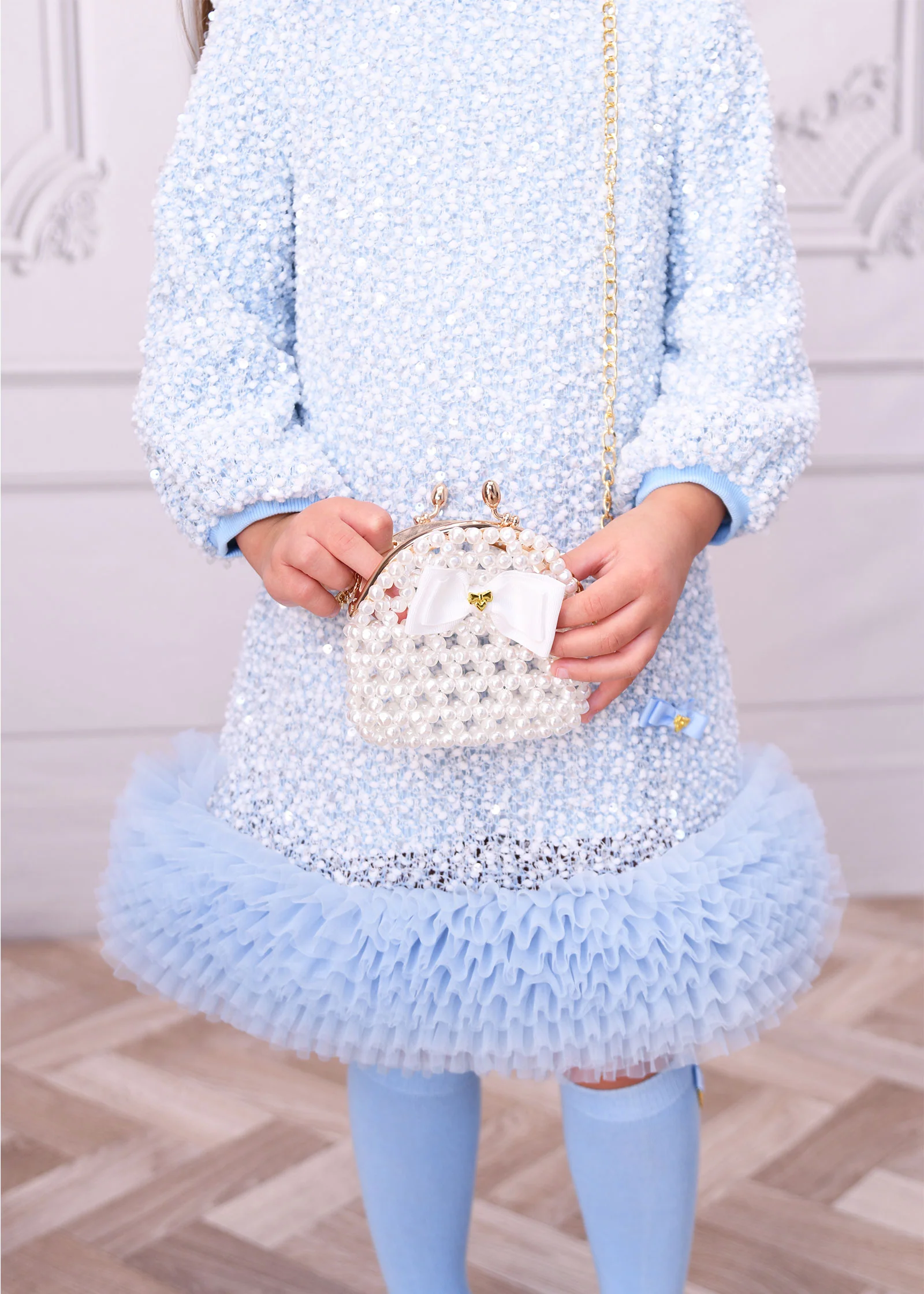 Sweetie Pearl Bag Snowdrop - Image 3