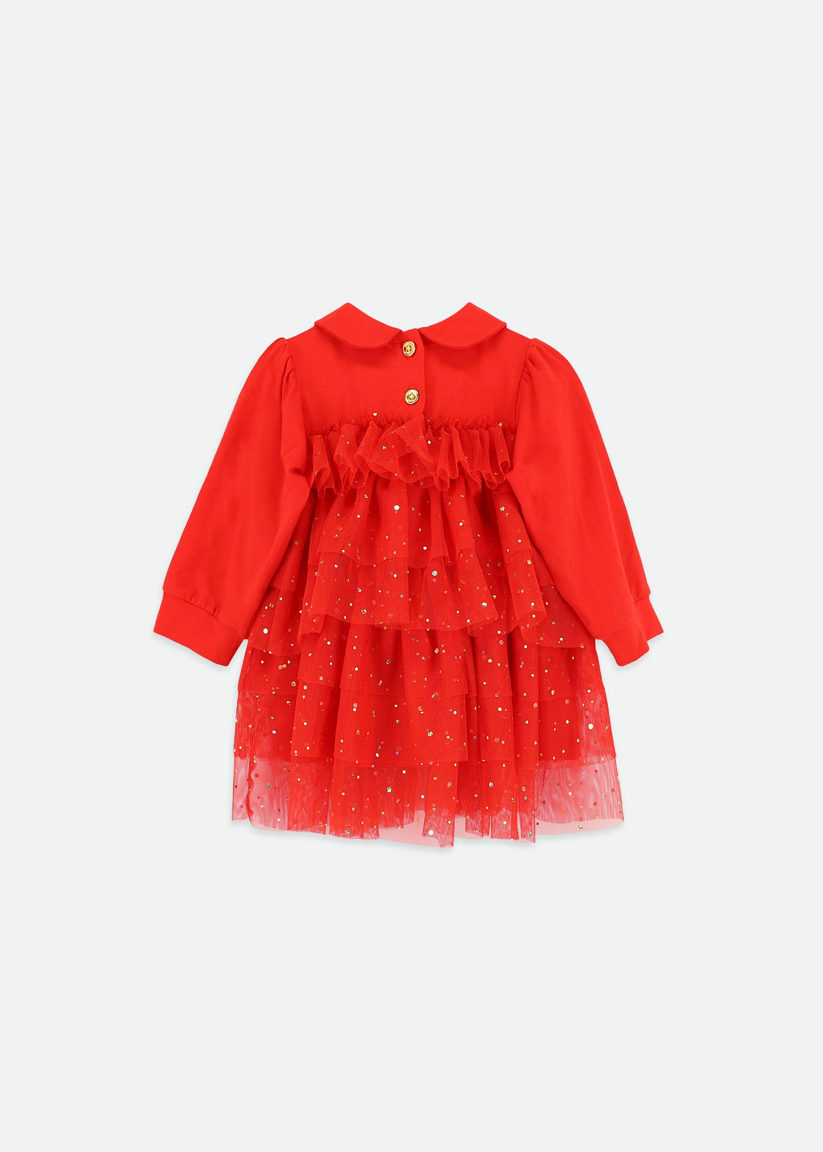 Tallulah Baby Dress Fiery Red - Image 3