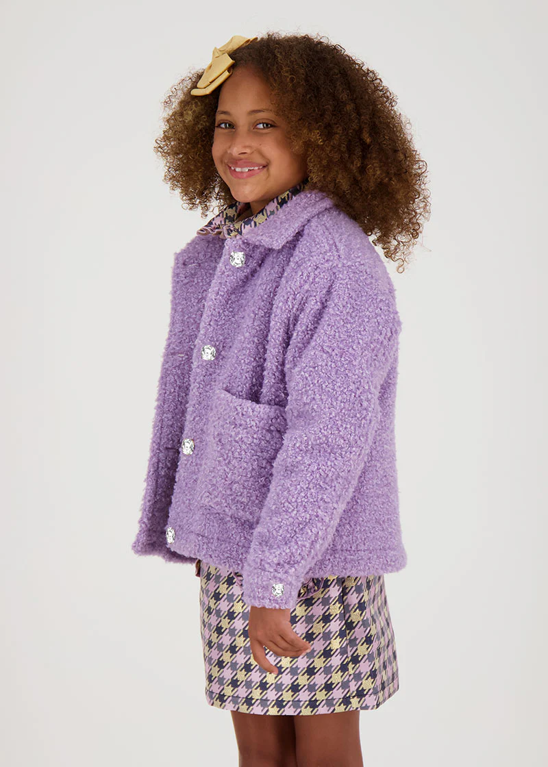 Whistler Fleece Jacket Lilac - Image 4