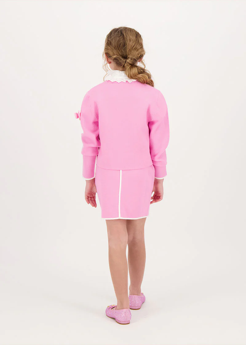 Whitney Knitted Skirt Rose - Image 4